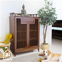 TỦ TRANG TRÍ CÁNH NAN