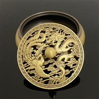 LƯ HƯƠNG ĐỒNG RỒNG VÀ PHƯỢNG TỐT LÀNH - ĐÁY PHẲNG 