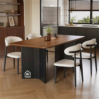 Bàn ăn gỗ tự nhiên cao cấp – Đa dạng kích thước, phong cách hiện đại