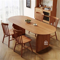 Bàn ăn gỗ tự nhiên hiện đại, nhiều kiểu dáng và màu sắc