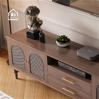 The Bellamy – Kệ tivi giao thoa Indochine và tân cổ điển, hiện đại vượt thời gian