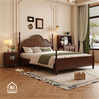 Giường Anthea phong cách Indochine | IKI DEPOT