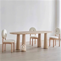 Ghế Mochi – Ghế ăn bọc nệm thiết kế lưng tròn mềm mại | IKI DEPOT