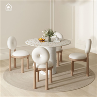 Ghế Mochi – Ghế ăn bọc nệm thiết kế lưng tròn mềm mại | IKI DEPOT