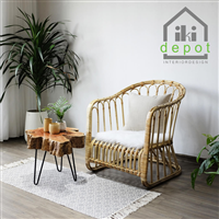 GHẾ SOFA MÂY ĐƠN IKS1001