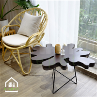 BÀN TRÀ GỖ HOA ĐỘC ĐÁO D90