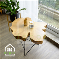 BÀN TRÀ GỖ HOA ĐỘC ĐÁO 70