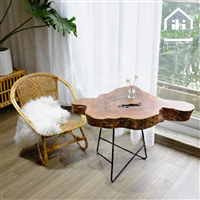 BÀN TRÀ GỖ HOA ĐỘC ĐÁO