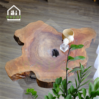 BÀN TRÀ GỖ HOA ĐỘC ĐÁO