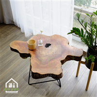 BÀN TRÀ GỖ HOA ĐỘC ĐÁO