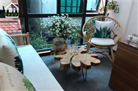 BÀN TRÀ GỖ HOA ĐỘC ĐÁO D90