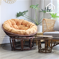 Chiếc ghế Mây tự nhiên Papasan tốt nhất (Review của trên 1000 khách hàng)