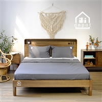 GIƯỜNG GỖ IKI007