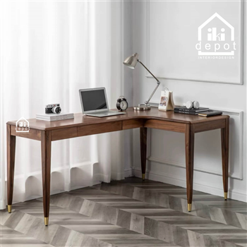 BÀN LÀM VIỆC GÓC CONG CHỮ L