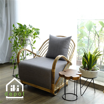 GHẾ MÂY ĐỆM DÀY