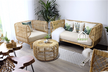 GHẾ SOFA MÂY NEST 3 CHỖ 