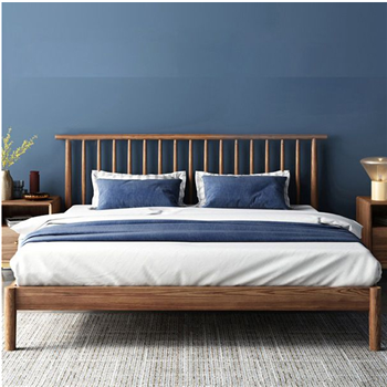 GIƯỜNG NAN GỖ IKI009