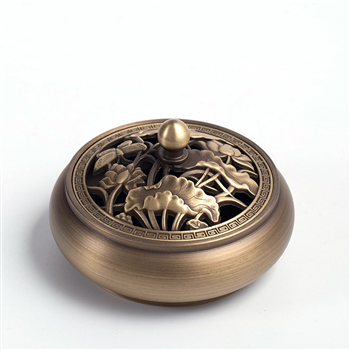 LƯ HƯƠNG ĐỒNG HƯƠNG SEN TRÀN  - ĐÁY PHẲNG