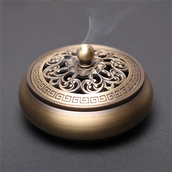 LƯ HƯƠNG ĐỒNG SEN VÀNG NỞ - ĐÁY PHẲNG 