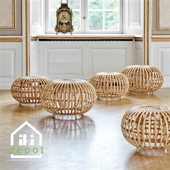 OTTOMAN - BÀN MÂY PHONG CÁCH MID CENTURY