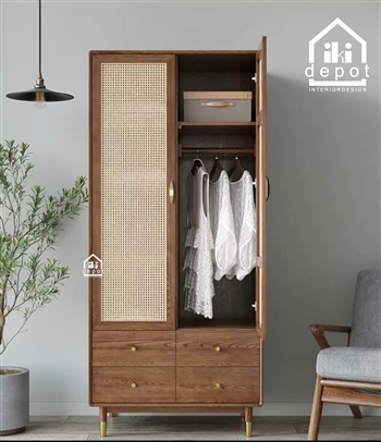 TỦ ÁO CÁNH CĂNG MÂY 03